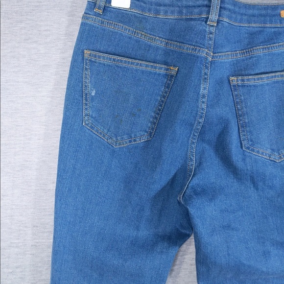 🎅🏻 3/$50 2x 👯‍♀️Host Pick⚡️Massimo Dutti High Rise Flare Ankle Jeans- with flaws - Picture 7 of 16